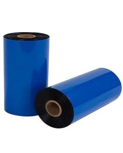 AllExtreme 3.34" x 70 M Thermal Transfer Ribbon 2 Roll Enhanced Wax Resin Ink Compatible with Eltron Datamax for Barcode Label Tag Printing (Pack of 2)